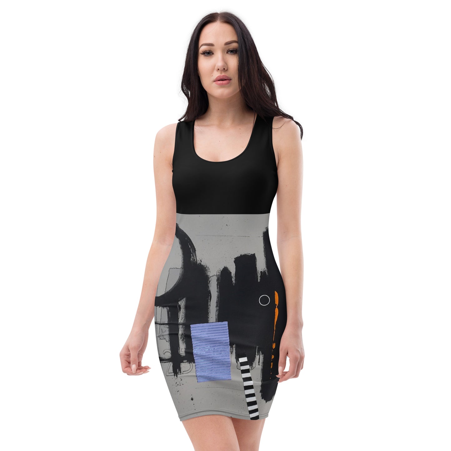 Women Statement Dress Black only 15 LEFT!  Curated for JOSEPH BRETÓN LIMITED-EDITION “A-2345” experience the COLLECTION featuring images from his “A-2345” composition