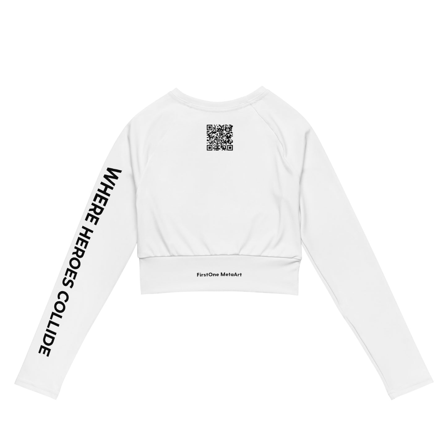 Recycled Long-Sleeve Gamer Crop Top 1