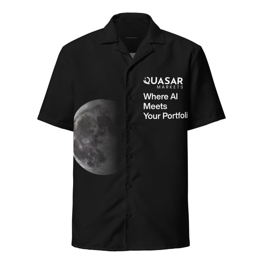 Unisex Button shirt: The Moon Collection for Quasar Markets