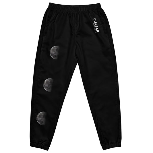 Unisex Track Pants: The Moon Collection for Quasar Markets A modern alternative to regular activewear and are ideal for a street-style outfit.
