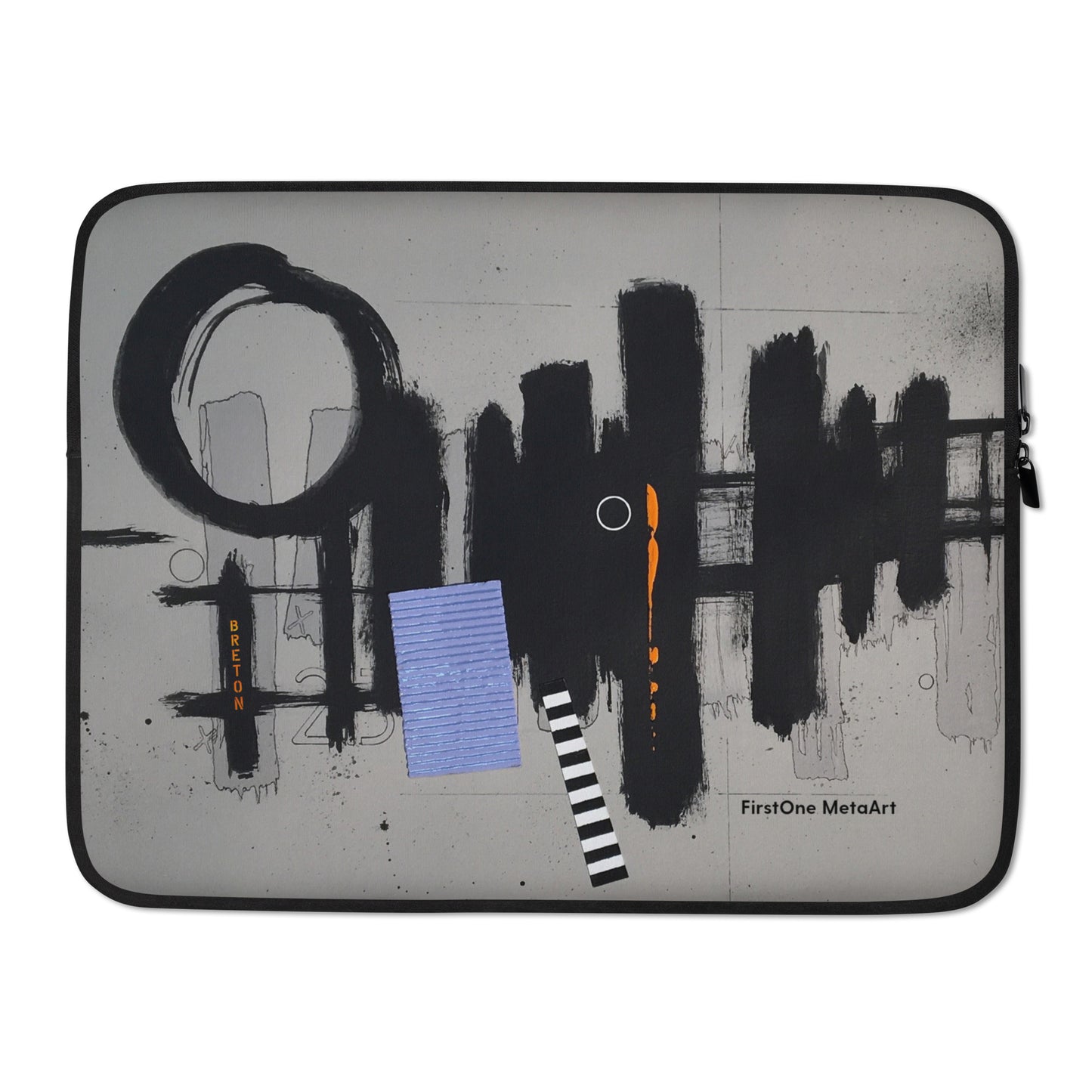 Designer Laptop Sleeve only 10 LEFT 13" or 12 LEFT 15" curated for JOSEPH BRETÓN LIMITED-EDITION “A-2345” experience the COLLECTION featuring images from his “A-2345” composition