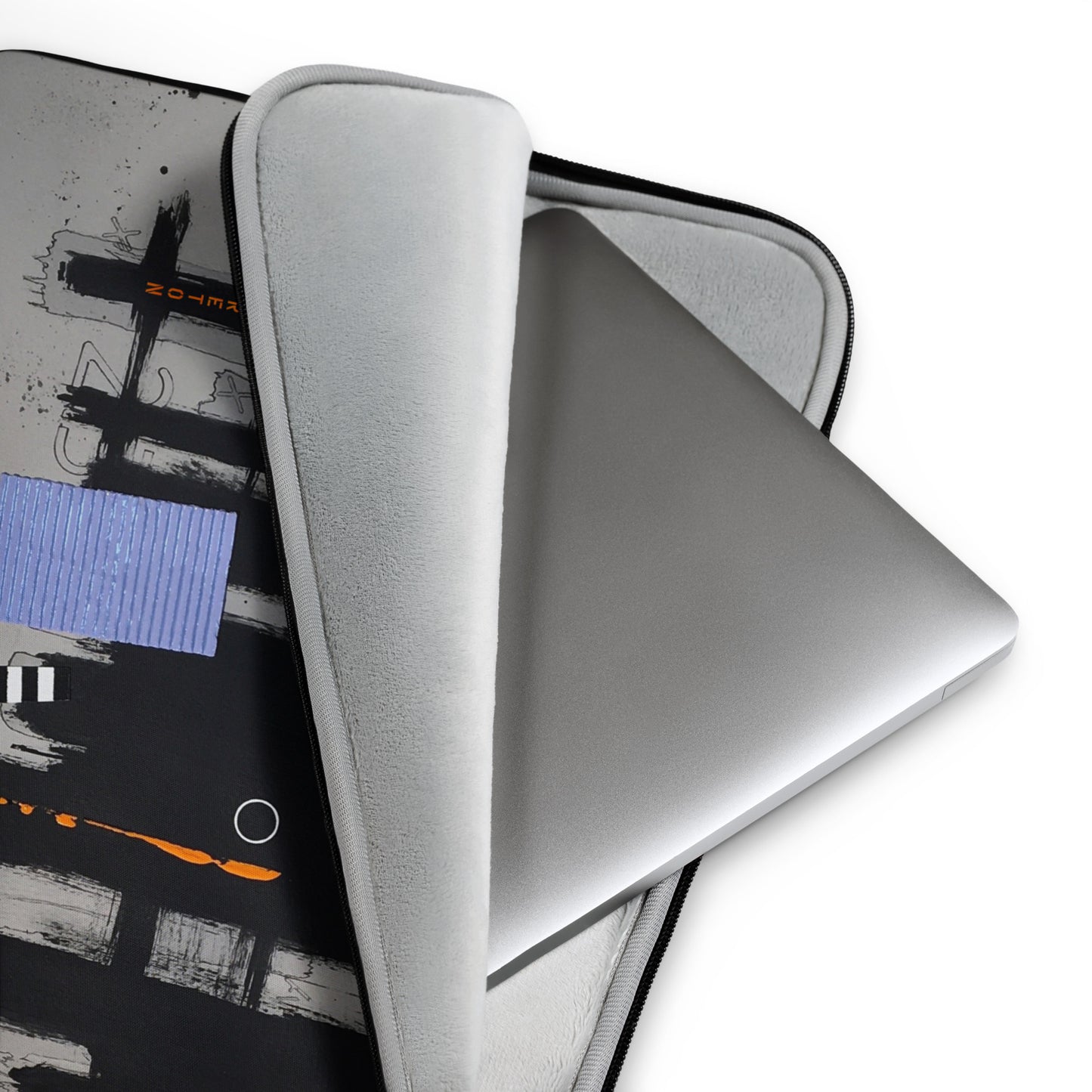 Designer Laptop Sleeve only 10 LEFT 13" or 12 LEFT 15" curated for JOSEPH BRETÓN LIMITED-EDITION “A-2345” experience the COLLECTION featuring images from his “A-2345” composition