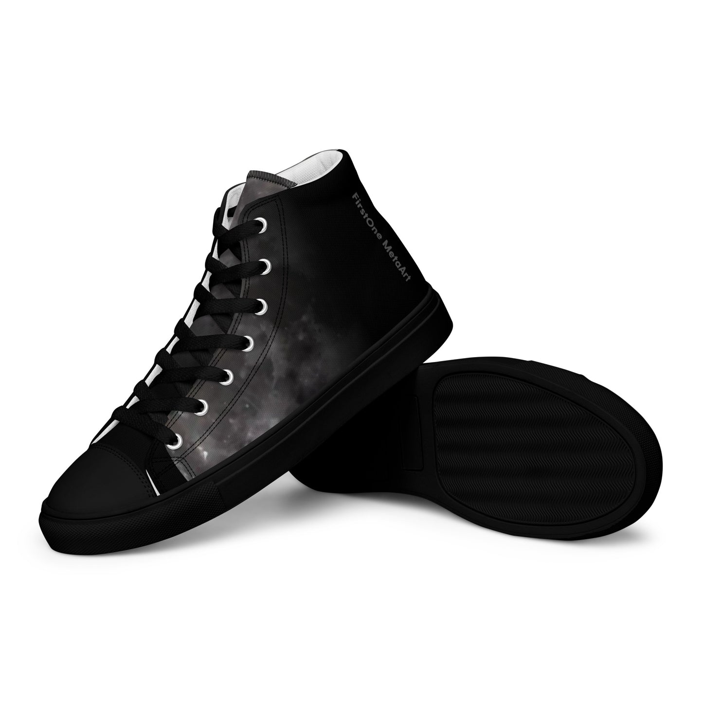 Men High-Top Shoes: The Moon Collection for Quasar Markets luxury high-top shoes that blend fashion with comfort