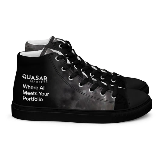 Men High-Top Shoes: The Moon Collection for Quasar Markets luxury high-top shoes that blend fashion with comfort