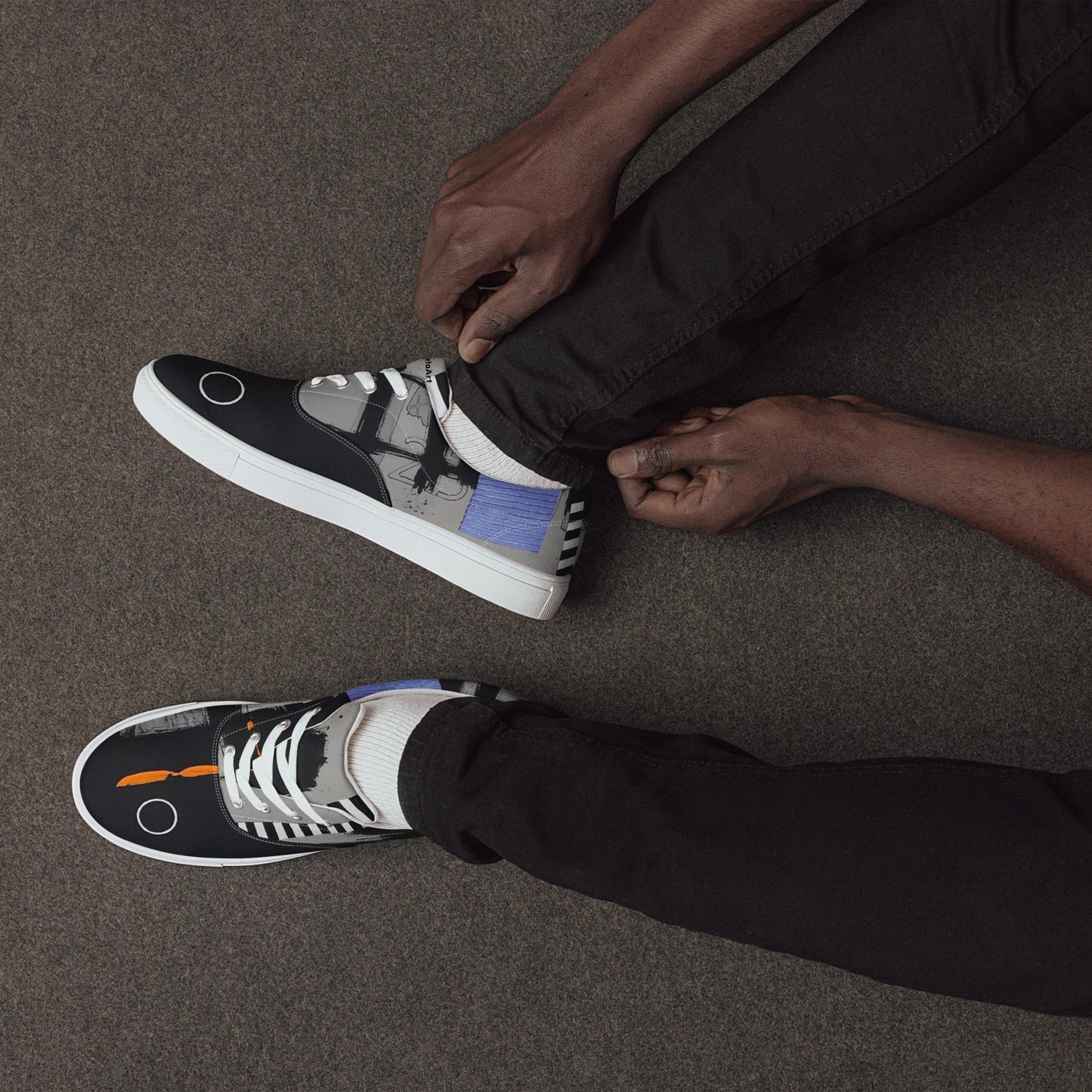 Men’s lace-up canvas shoes only 25 LEFT! Curated for JOSEPH BRETÓN LIMITED-EDITION “A-2345” experience the COLLECTION