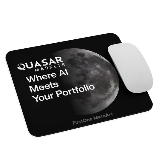 Mouse pad: The Moon Collection for Quasar Markets upgrade your workspace