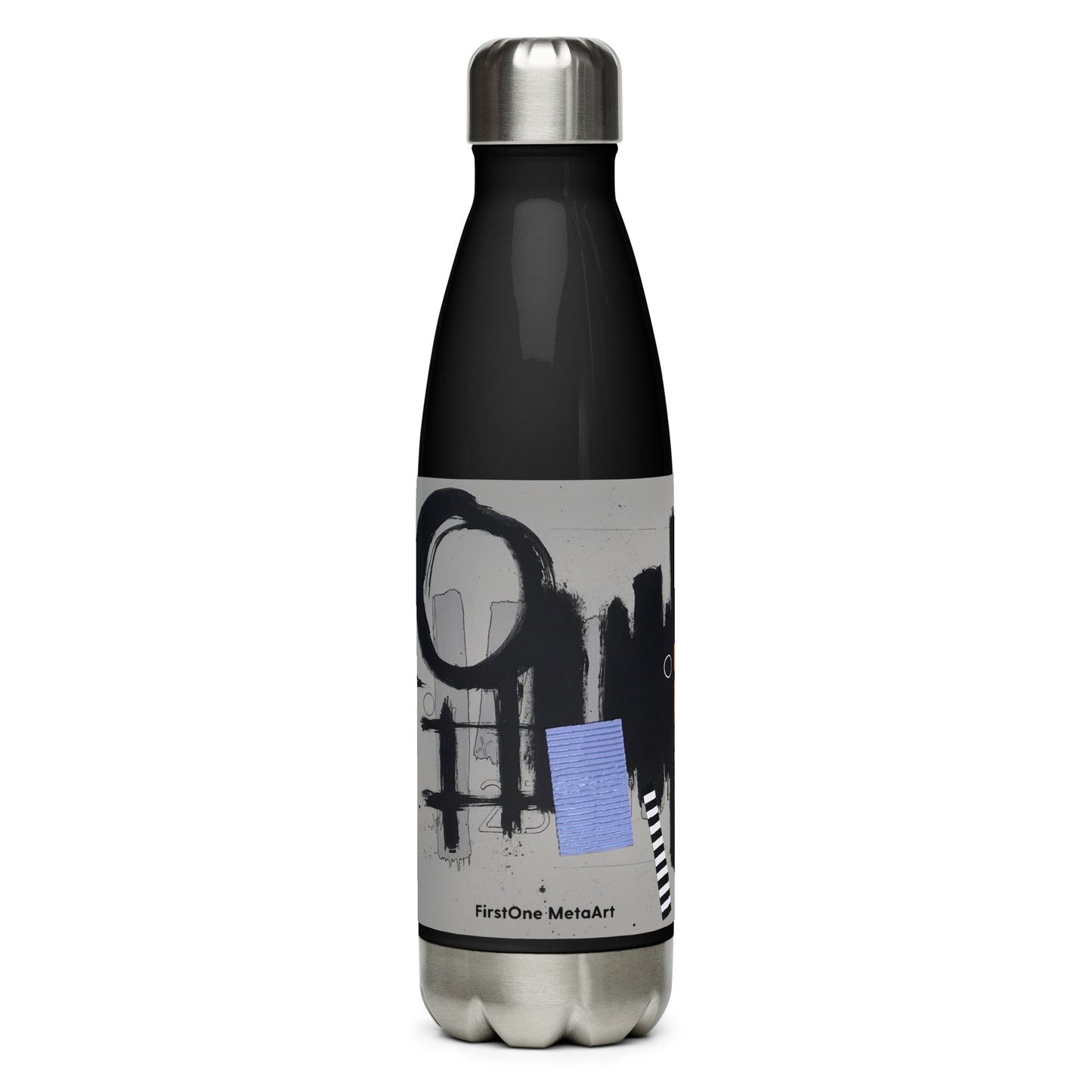 Water Bottle 17oz  Stainless Steel 10 LEFT black & 15 LEFT white! Curated for JOSEPH BRETÓN LIMITED-EDITION “A-2345” experience the COLLECTION