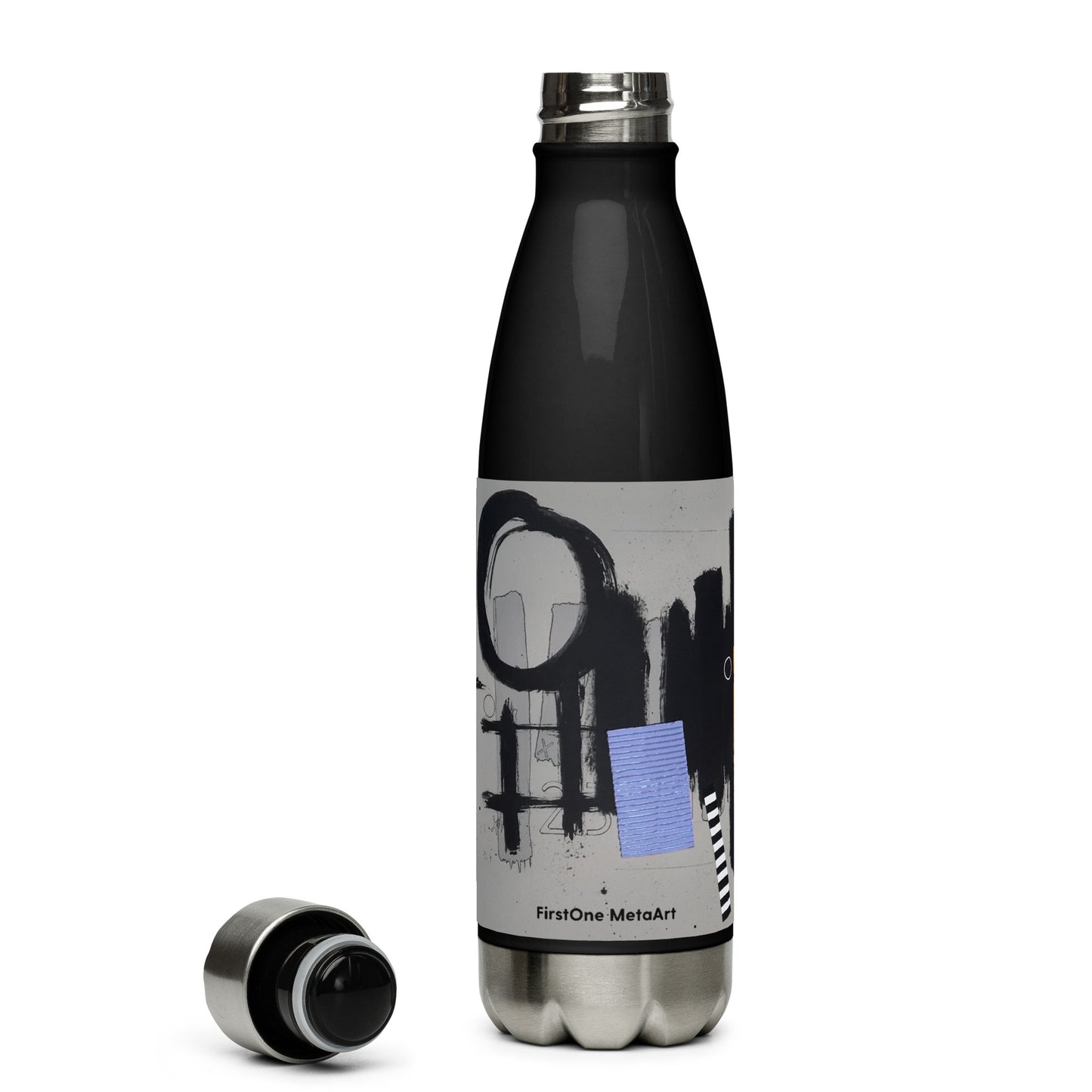 Water Bottle 17oz  Stainless Steel 10 LEFT black & 15 LEFT white! Curated for JOSEPH BRETÓN LIMITED-EDITION “A-2345” experience the COLLECTION