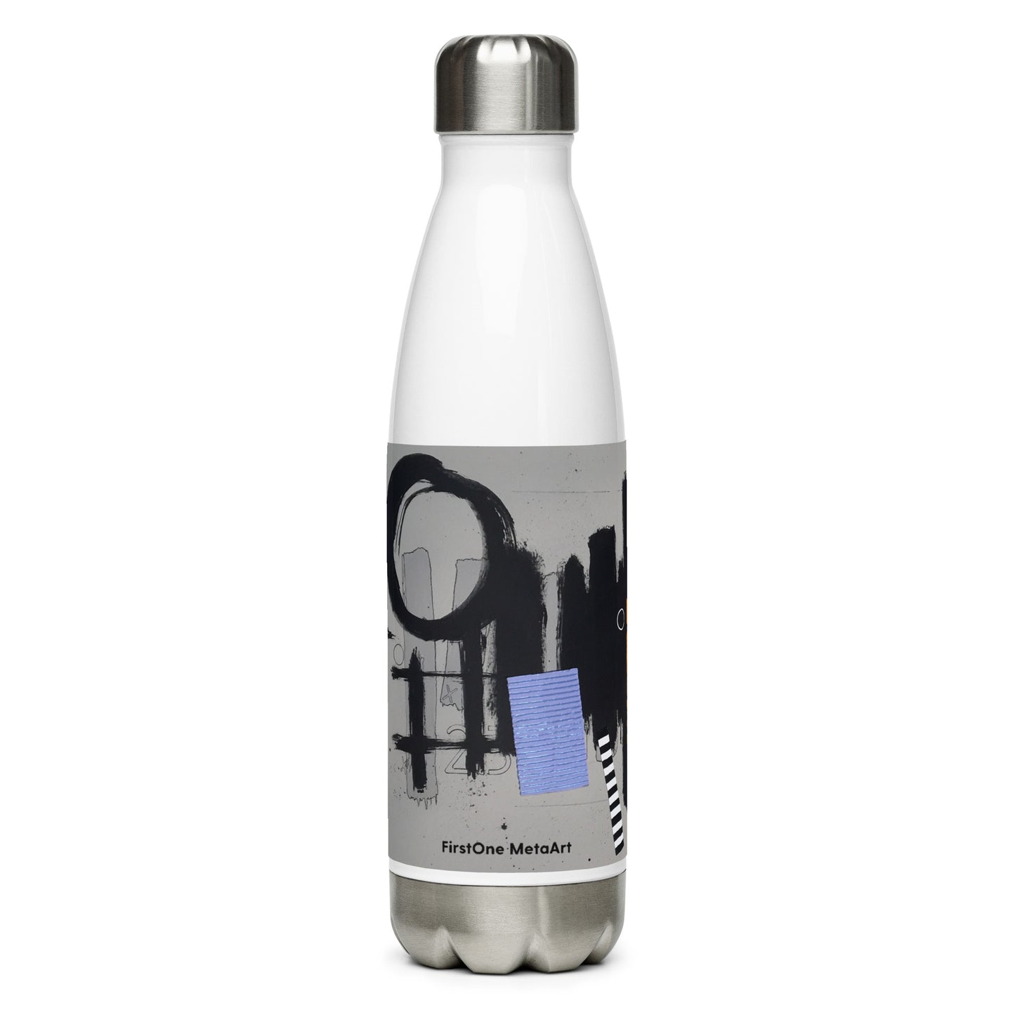 Water Bottle 17oz  Stainless Steel 10 LEFT black & 15 LEFT white! Curated for JOSEPH BRETÓN LIMITED-EDITION “A-2345” experience the COLLECTION