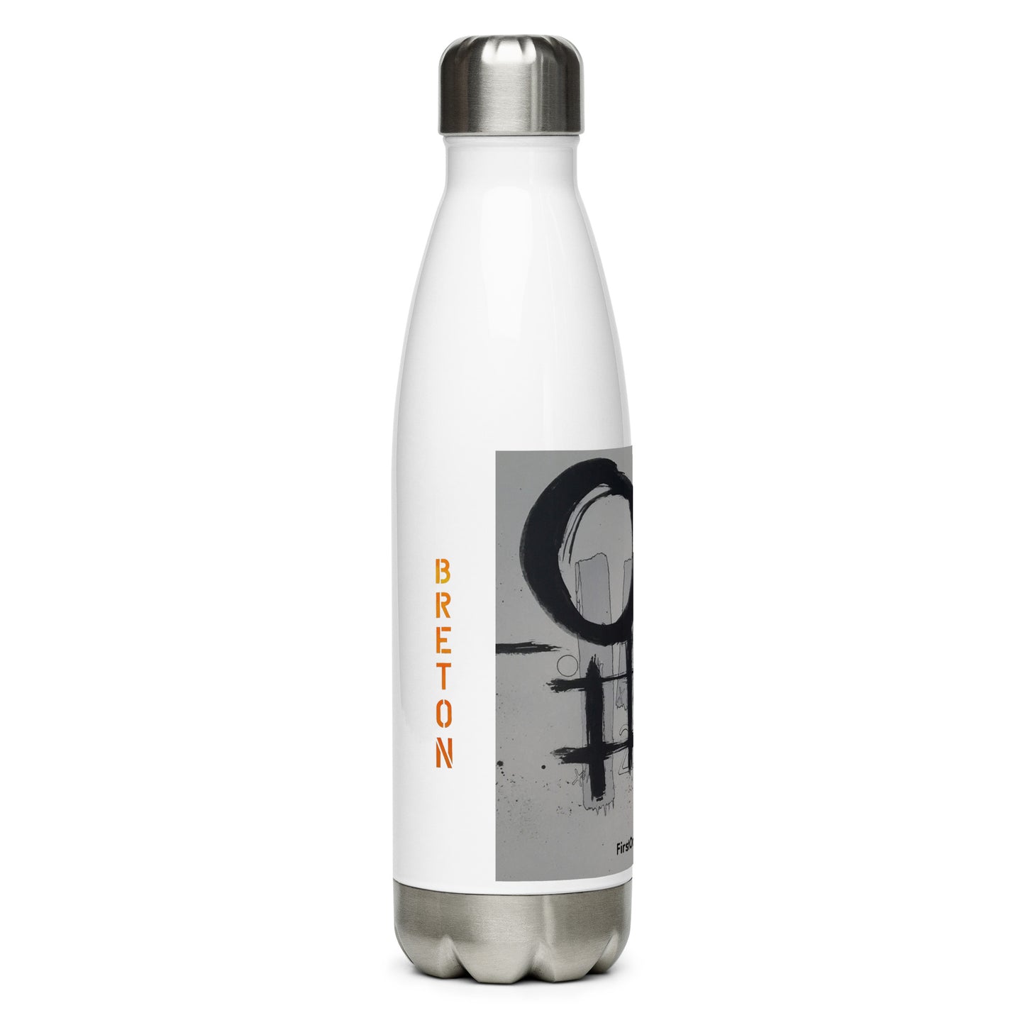 Water Bottle 17oz  Stainless Steel 10 LEFT black & 15 LEFT white! Curated for JOSEPH BRETÓN LIMITED-EDITION “A-2345” experience the COLLECTION