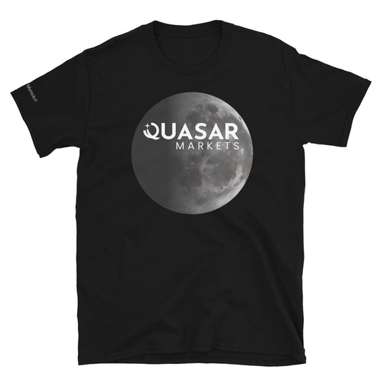 Unisex Luxury Short-Sleeve soft and comfy T-Shirt The Moon Collection for Quasar Markets a staple every wardrobe should have.
