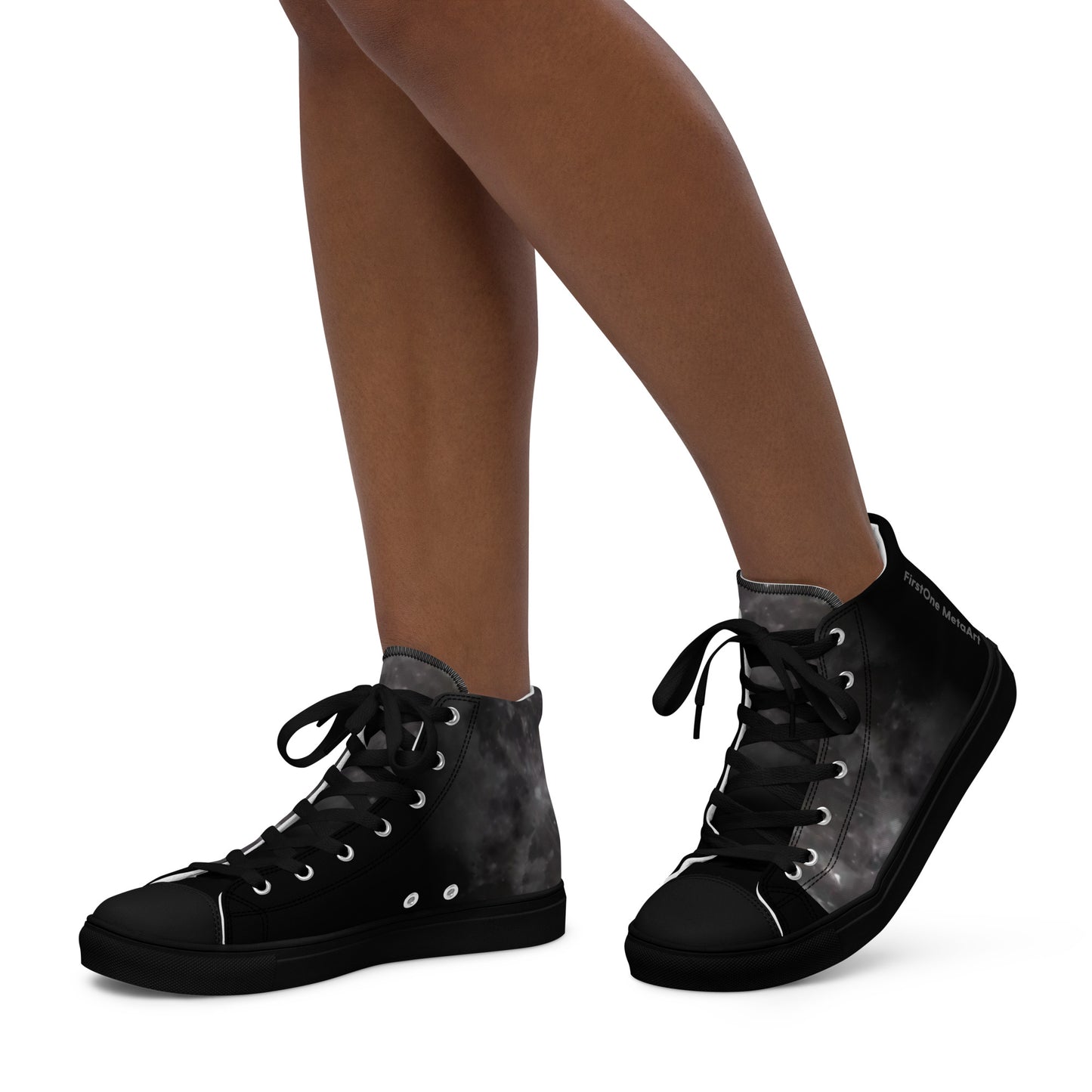 Women High-Top Shoes: The Moon Collection for Quasar Markets Luxury high-top shoes that blend fashion with comfort