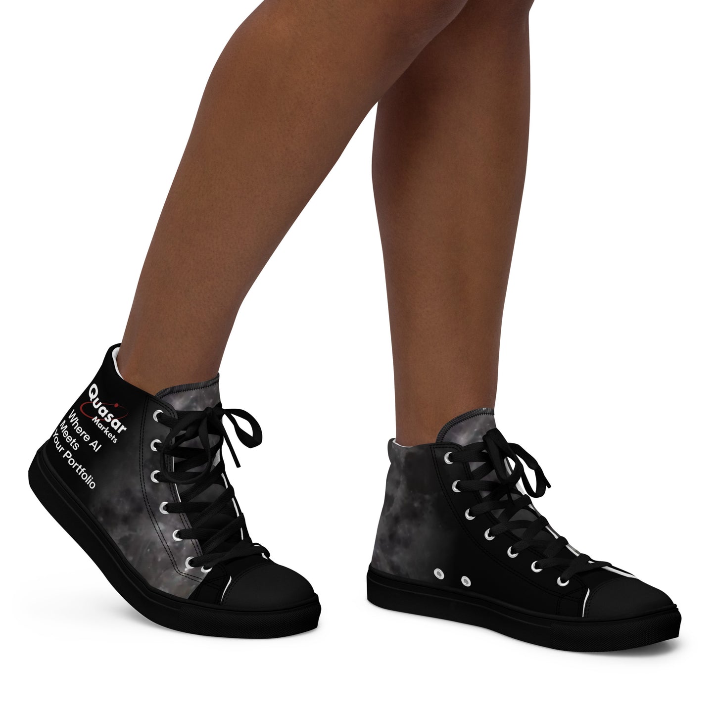 Women High-Top Shoes: The Moon Collection for Quasar Markets Luxury high-top shoes that blend fashion with comfort