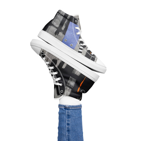 Women a High-Top Canvas Shoe only 14 LEFT! Curated for JOSEPH BRETÓN LIMITED-EDITION “A-2345” experience the COLLECTION