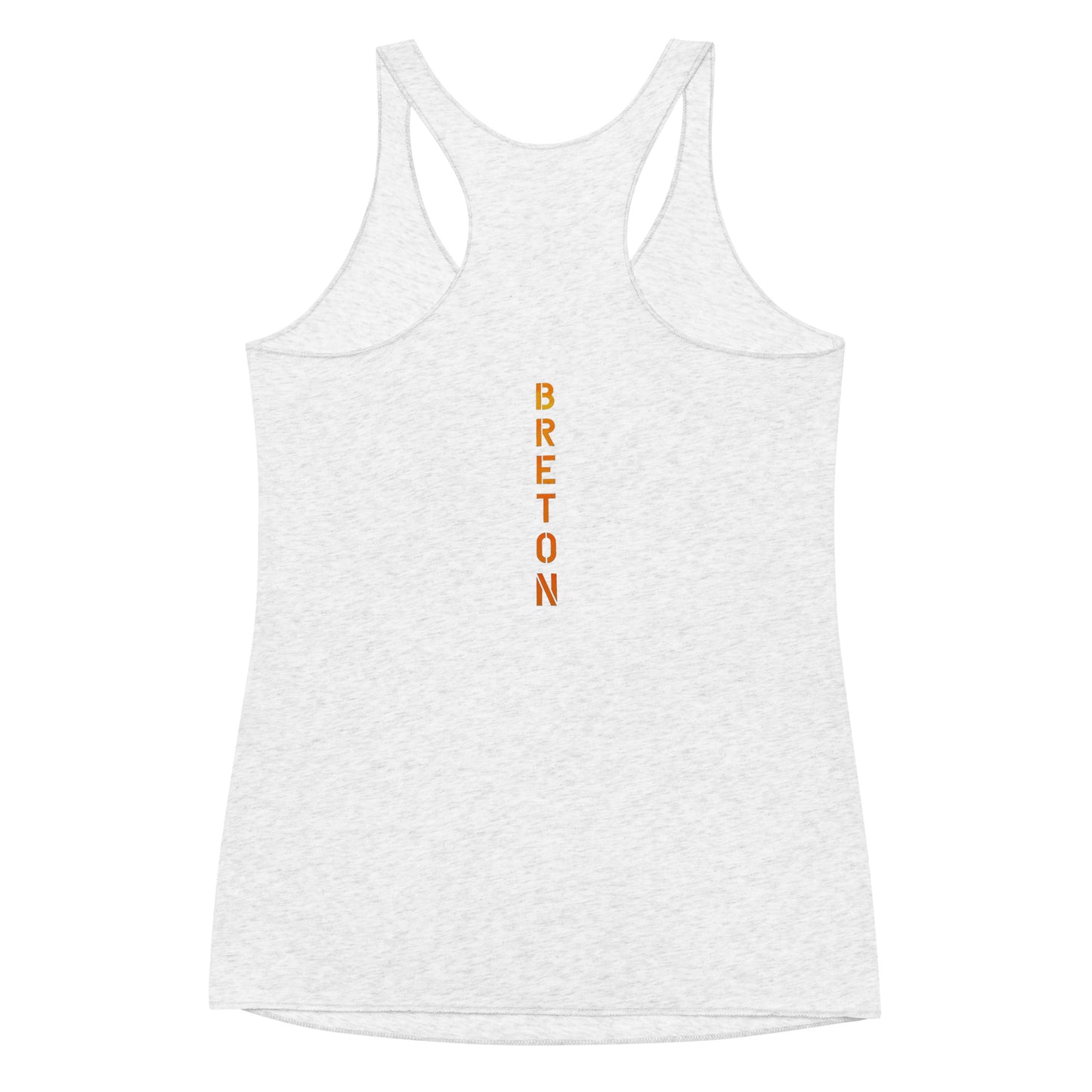 Women Racerback Tank White only 25 LEFT! Curated for JOSEPH BRETÓN LIMITED-EDITION “A-2345” experience the COLLECTION featuring images from his “A-2345” composition