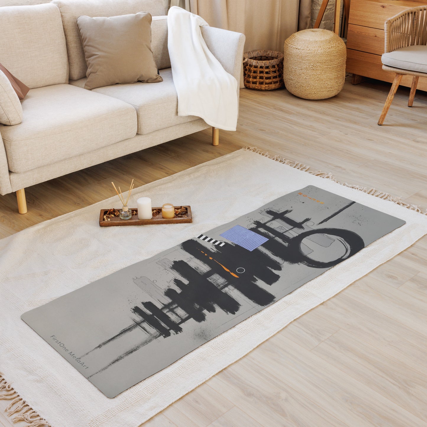 Designer Premium Yoga, Pilates, or workout mats only 20 LEFT!   Curated for JOSEPH BRETÓN LIMITED-EDITION “A-2345” experience the COLLECTION featuring images from his “A-2345” composition